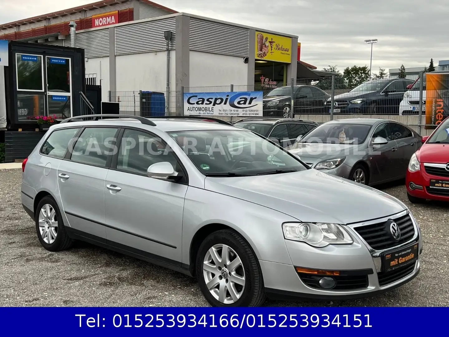 Volkswagen Passat Variant 2,0 TDI,8 FACH BEREIFT,SHZ,1.HAND Argent - 1