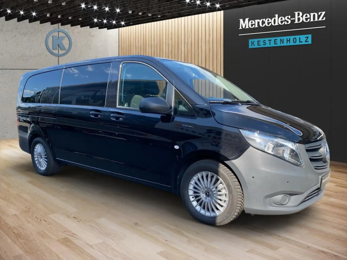 Mercedes-Benz Vito e 129 Tourer PRO Extralang *NAVI*KAM*STHZ* Negro - 2