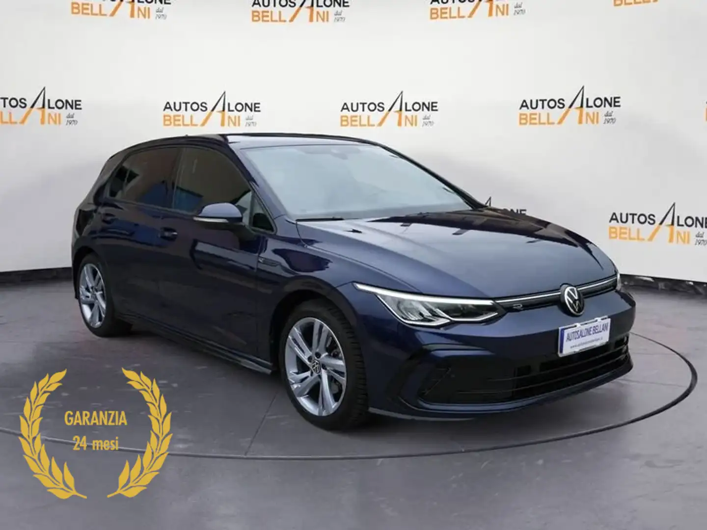 Volkswagen Golf 1.5 eTSI 150 CV EVO ACT DSG R-Line Blauw - 1