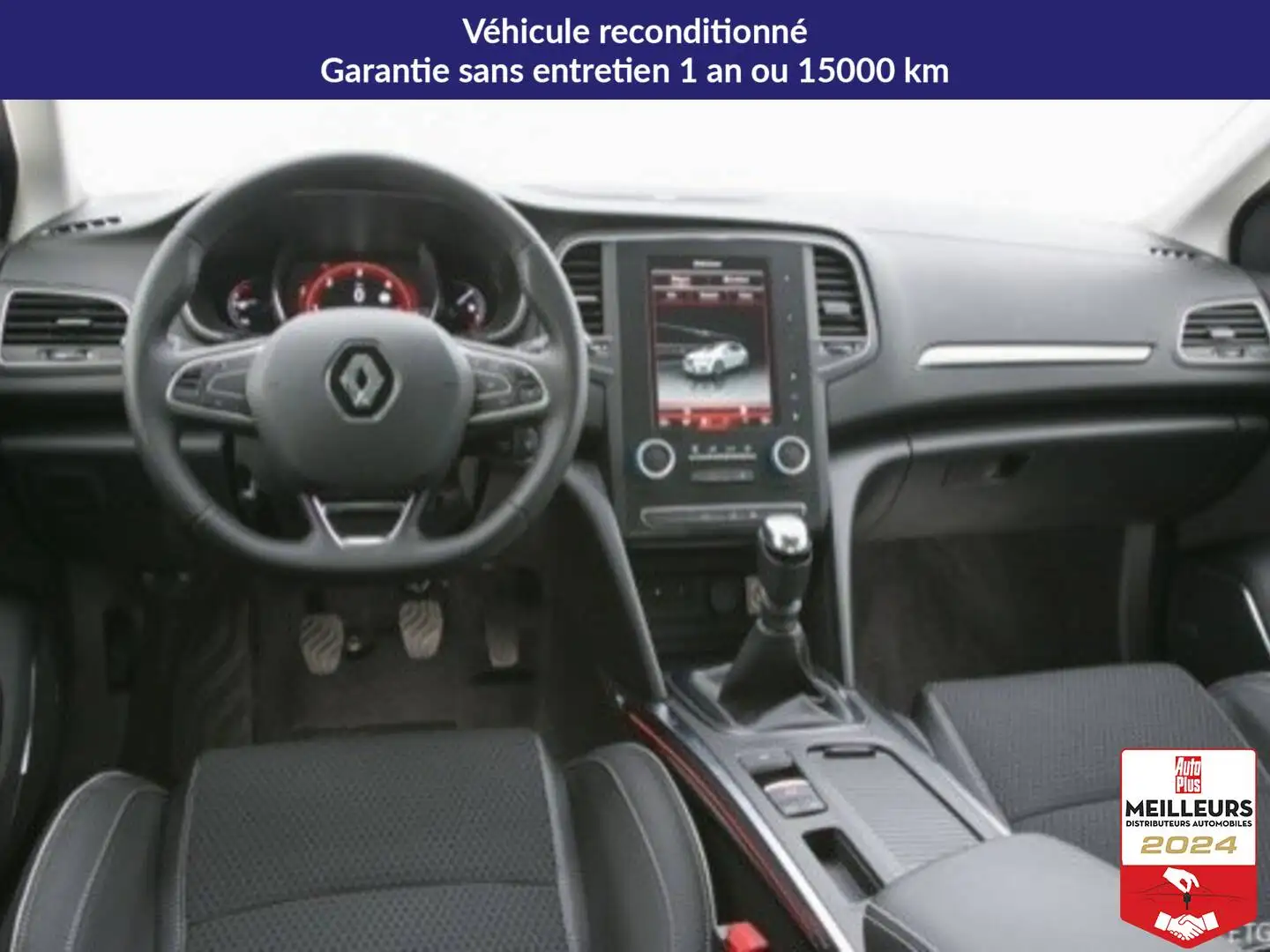 Renault Megane Mégane IV Berline dCi 110 Energy - Limited Blanc - 2