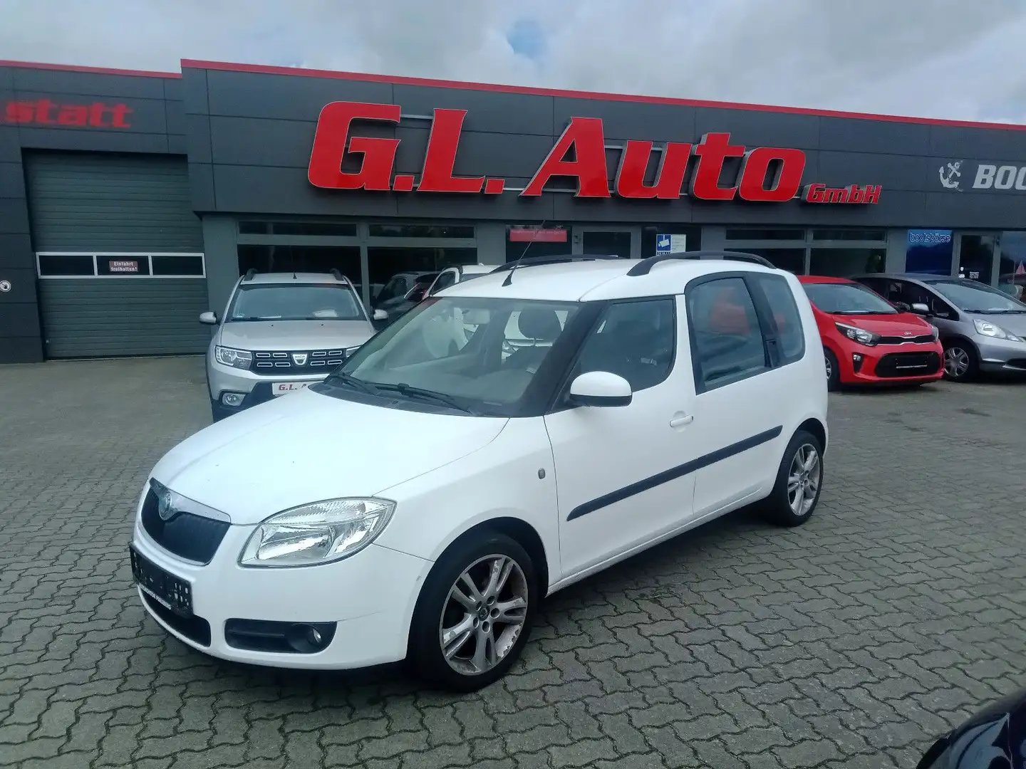 Skoda Roomster Style KLIMA Blanc - 1