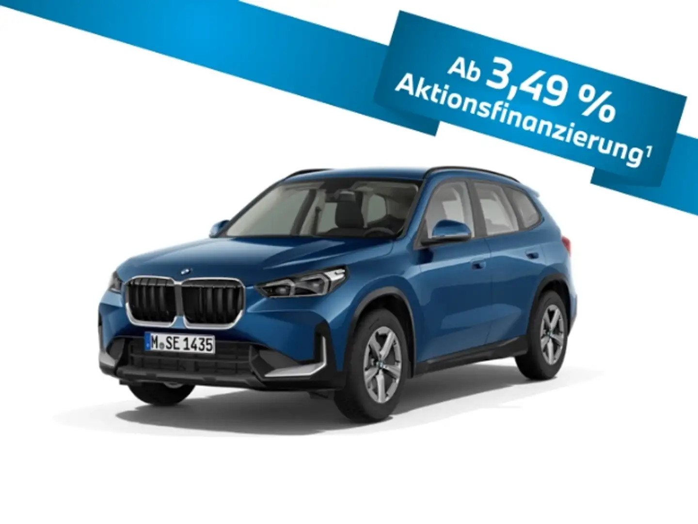 BMW X1 sDrive18d AHK Navi Adaptiv-LED Klima Sitzhz Komfor Blau - 1