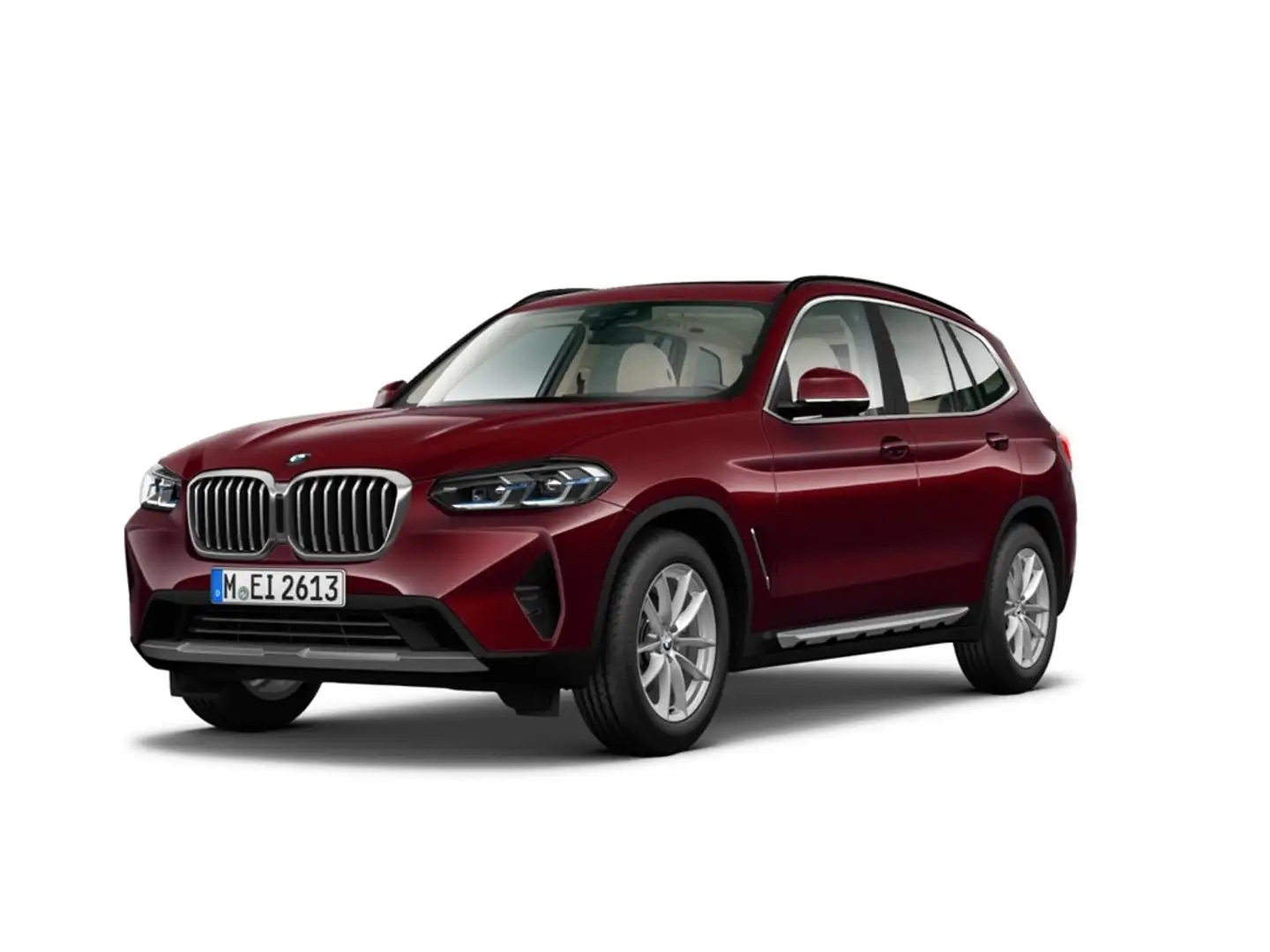 BMW X3 xDrive20d Park-Assistent AHK PANO LASER Rouge - 1