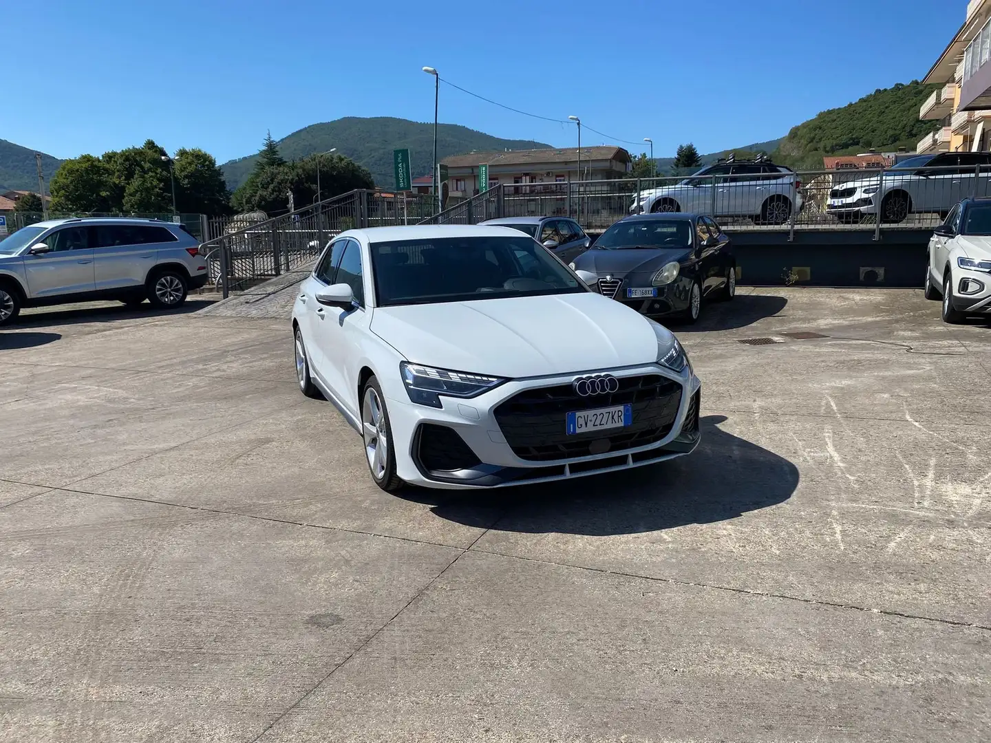 Audi A3 sportback 2.0 tdi s line edition 150cv s-tronic Weiß - 2