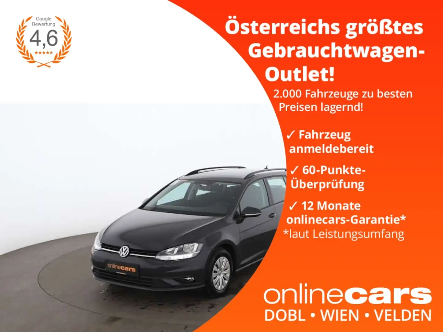 Volkswagen Golf Variant Golf VII Variant 1.0 TSI Trend NAVI SITZHZG TEMP Gris - 1
