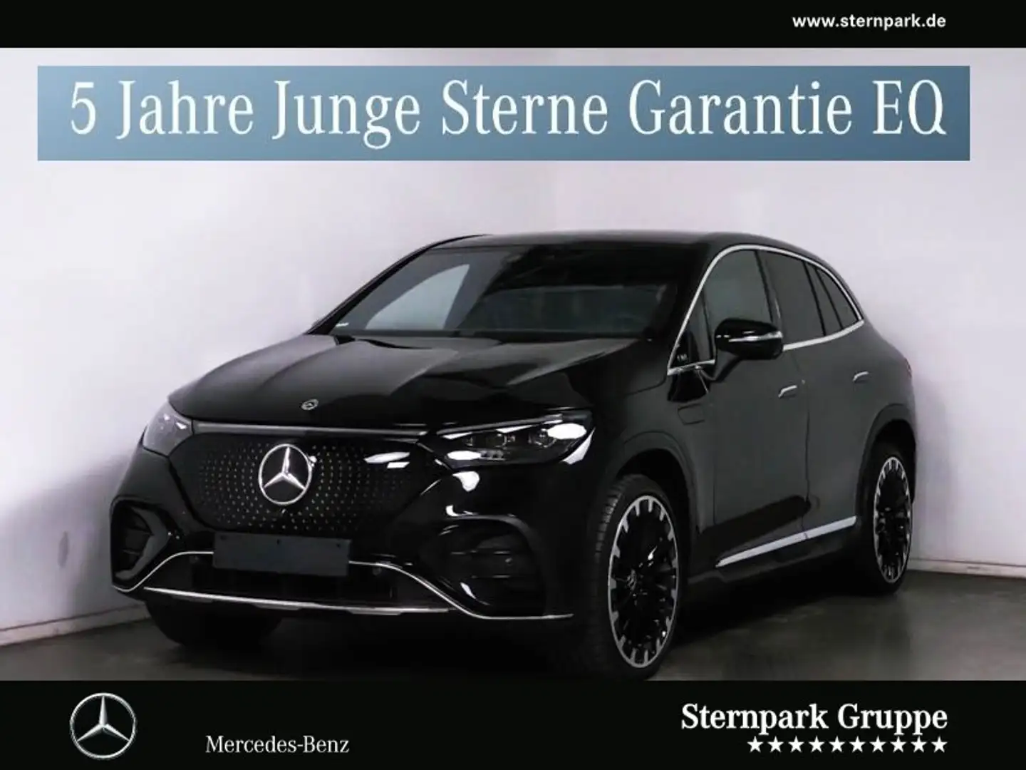 Mercedes-Benz EQE SUV EQE 350 4M SUV AMG Pano,HAL,Airmatic,Distr,AHK Negro - 1