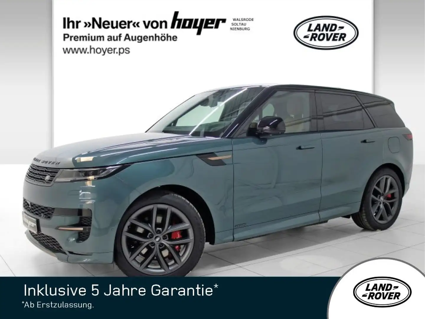 Land Rover Range Rover Sport P550e Hybrid Autobiography AHK Pano Grün - 1