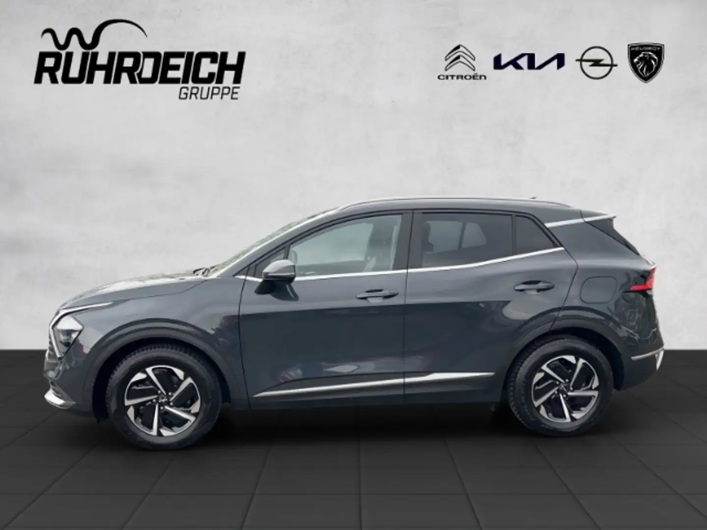 Kia Sportage 1.6-TGDI VISION Navi LED, PDC, Apple CarPlay Andro Grau - 2