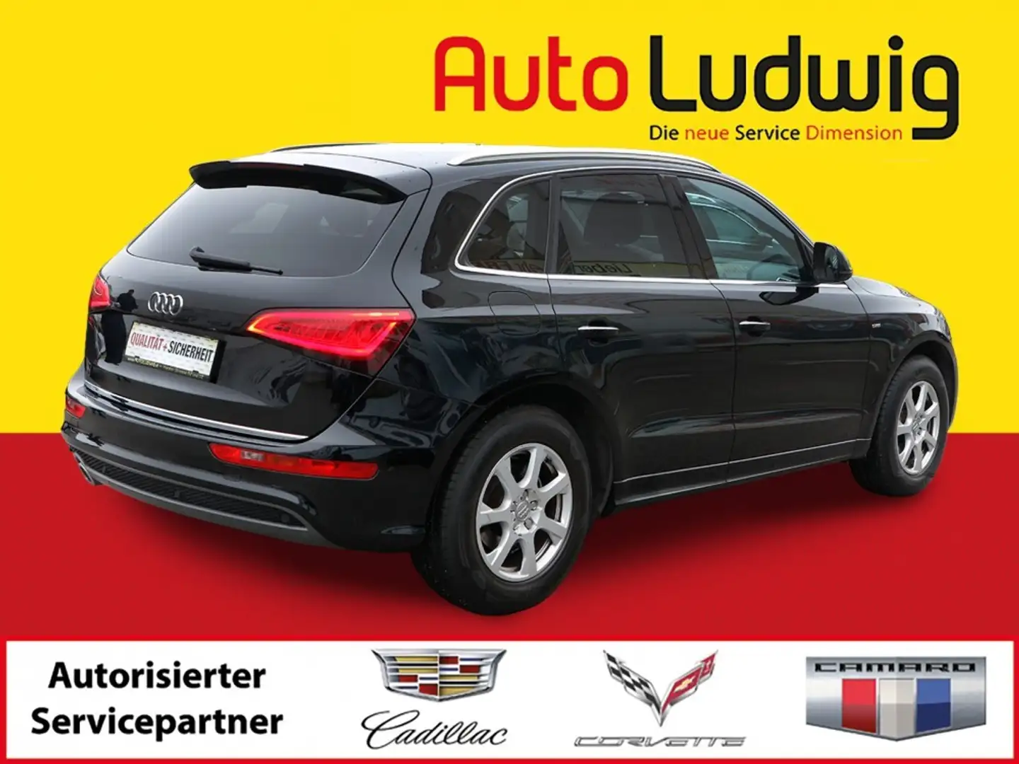 Audi Q5 2,0 TDI*S-LINE*PARKASSIST*XENON*SHZ*TEMPOMAT* Schwarz - 2