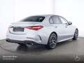 Mercedes-Benz C 200 4M AMG+NIGHT+360+BURMESTER+TOTW+KEYLESS+9G Zilver - thumbnail 3