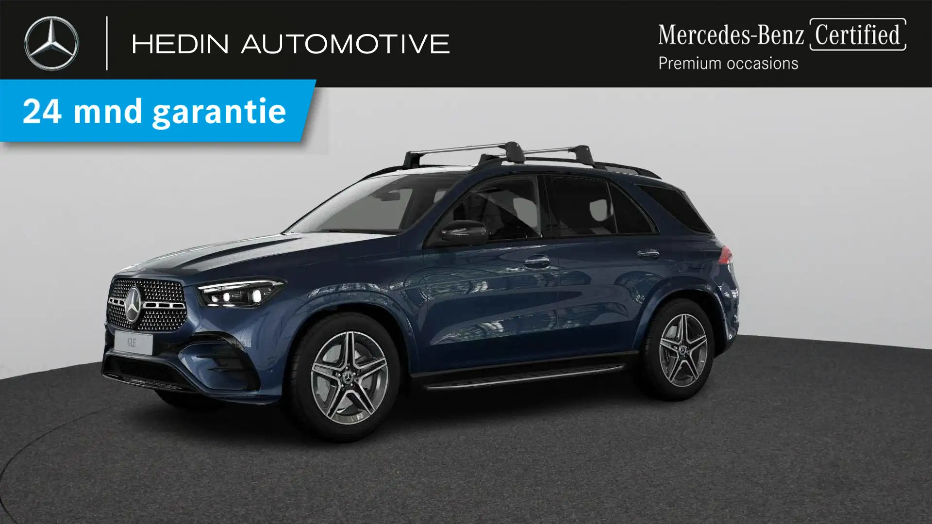 Mercedes-Benz GLE 400 e 4MATIC AMG Line | Panoramisch Dak | Trekhaak | N Bleu - 1