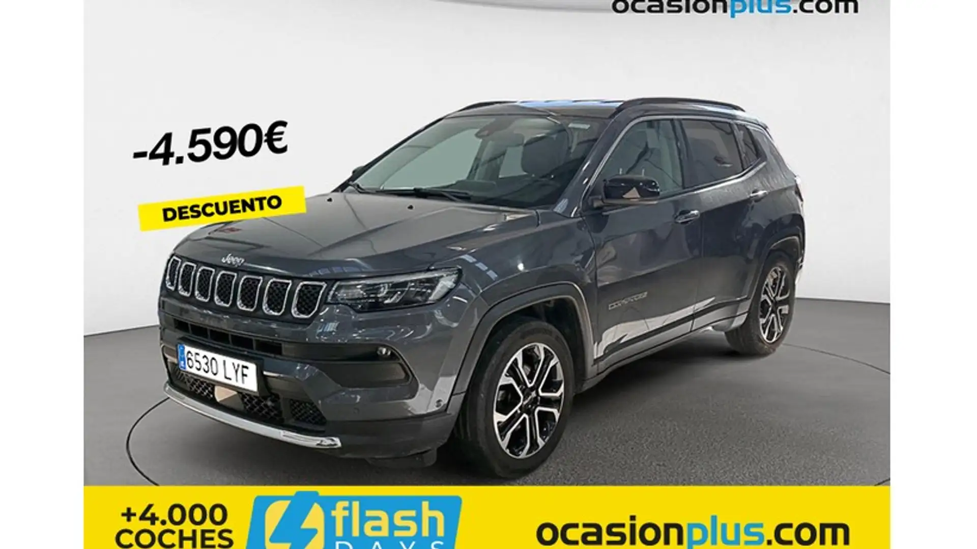 Jeep Compass 1.3 Gse T4 Limited 4x2 130 Grijs - 1
