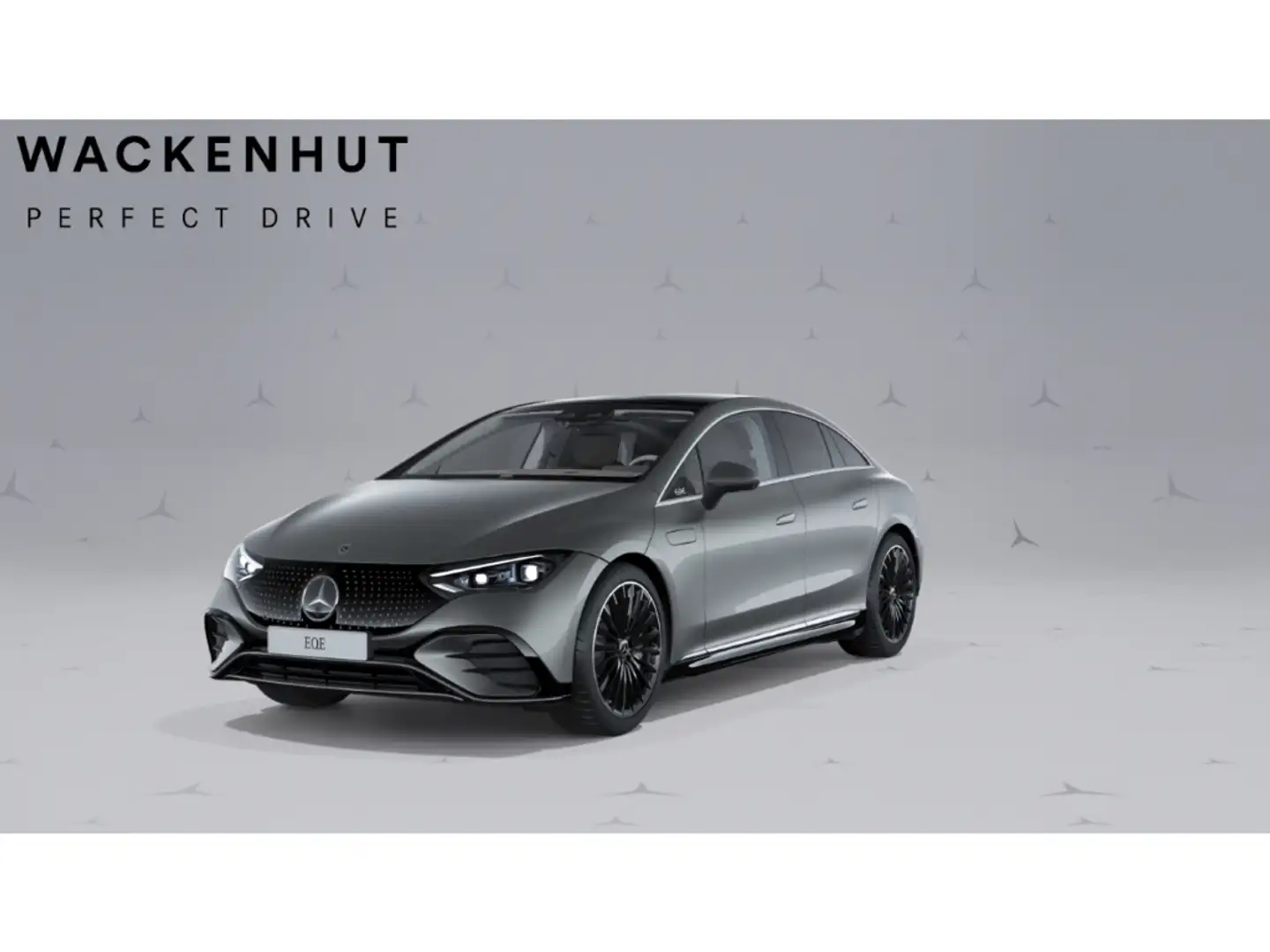 Mercedes-Benz EQE 300 350 4M AMG+AIR+PANO+HUD+DISTR+BURM+DIGITAL+21'' Grijs - 1