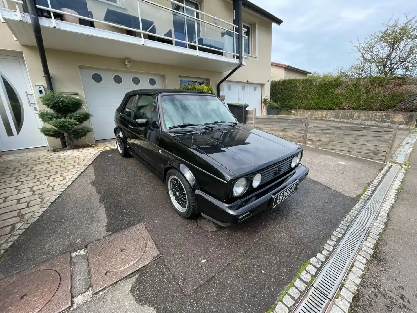Volkswagen Golf Golf Cabriolet 1.8 90ch Sport Line A Noir - 1