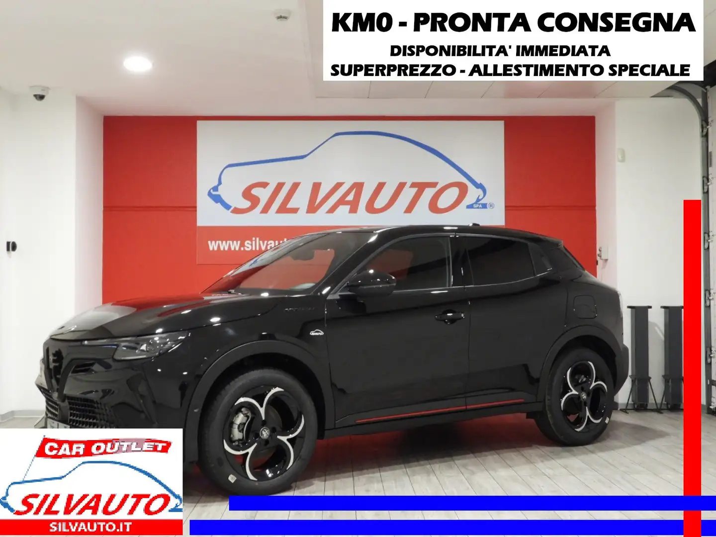 Alfa Romeo Junior JUNIOR HYBRID SPECIALE 1.2 136CV EDCT6-KM0 (2025) Nero - 1