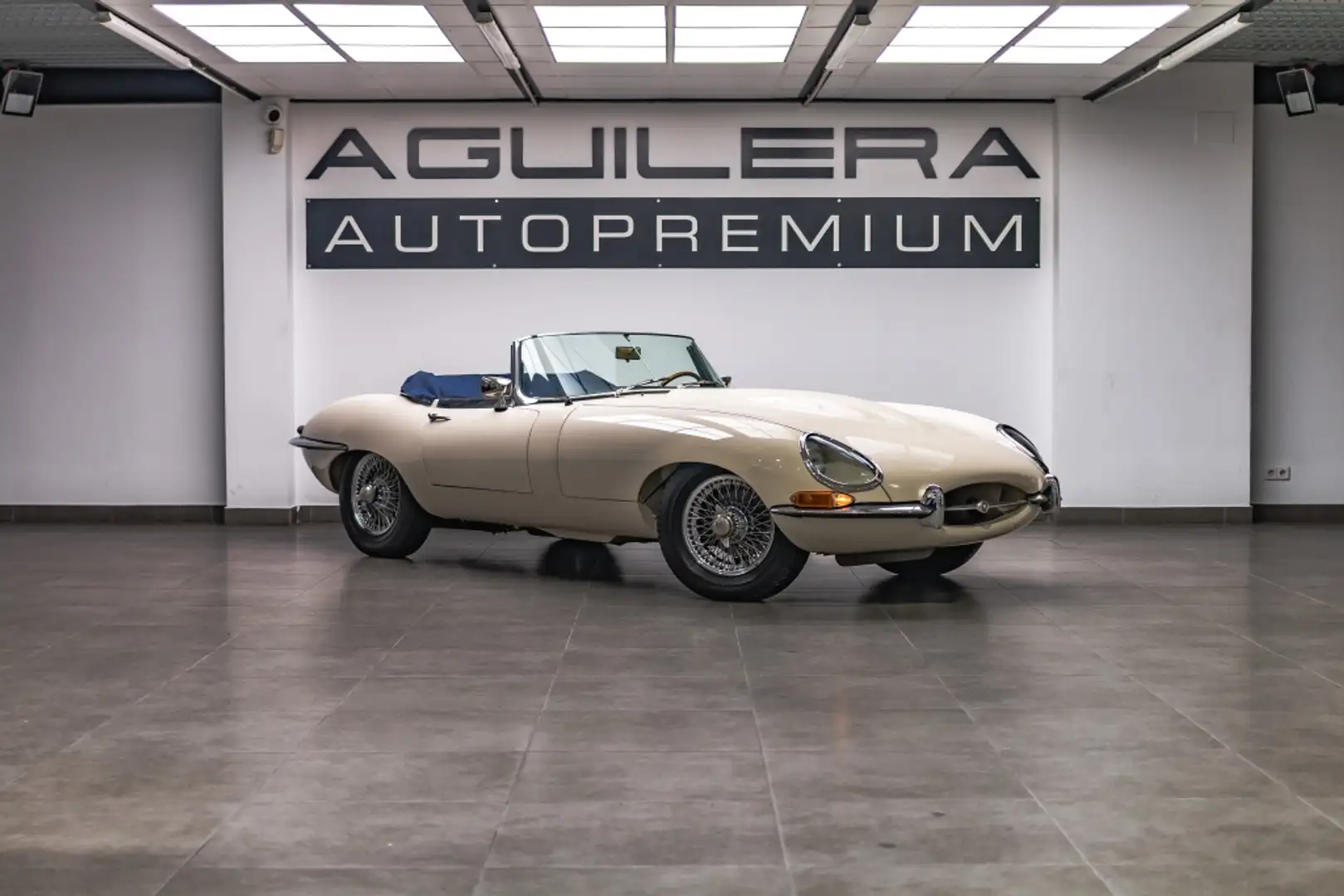 Jaguar E-Type 3.8 S1 Roadster Blanco - 1