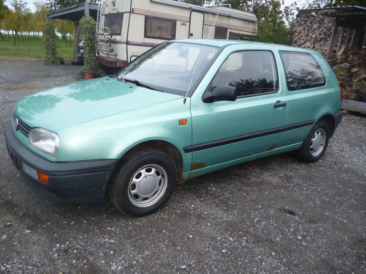 Volkswagen Golf Golf III 1.6 CL, 2. Hand, Scheckheft, TÜV 11/27 Vert - 2