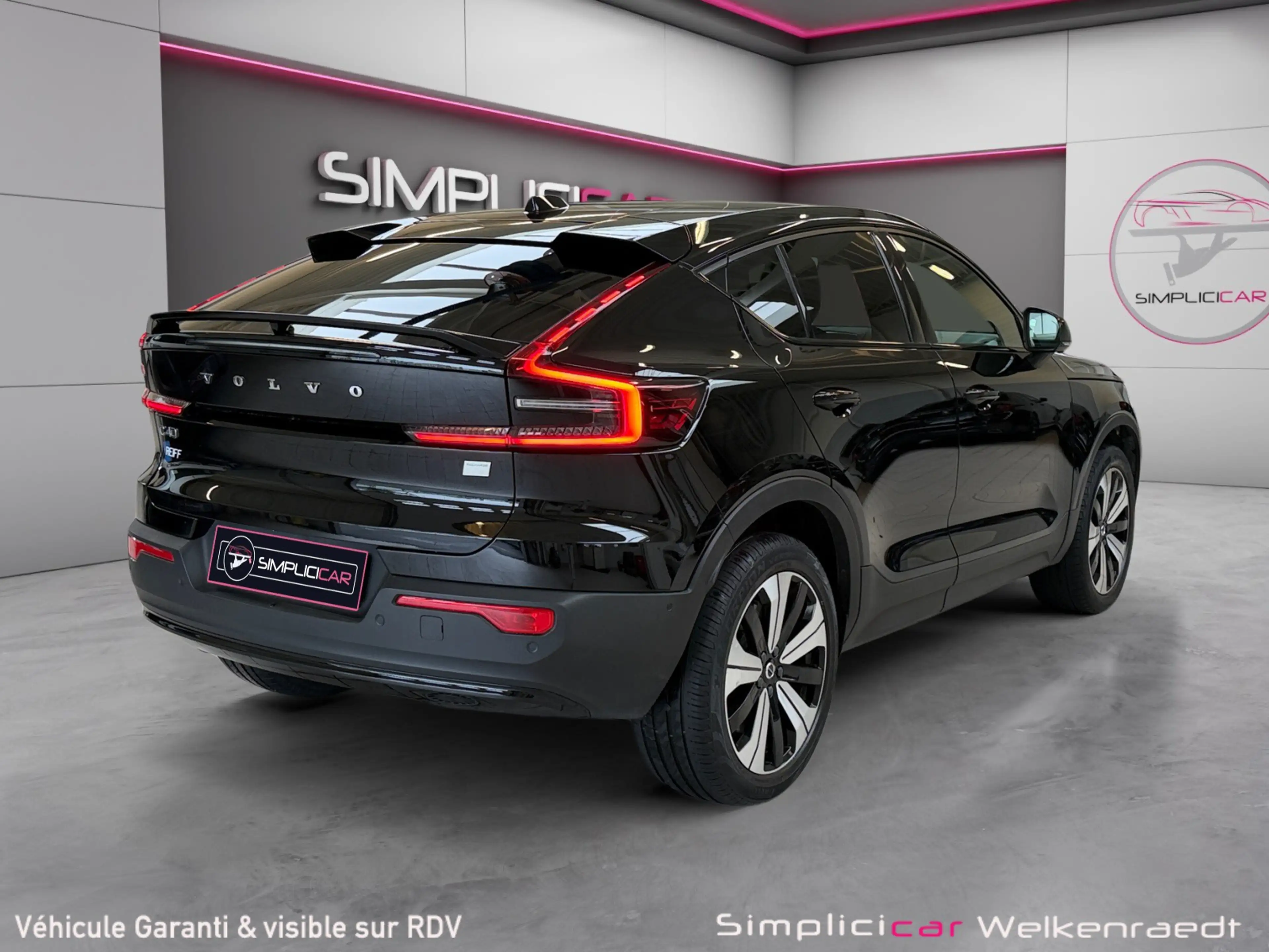 Volvo C40 C40 69 kWh Recharge Ultimate / PANO / SG+VOL CHAUFF / CAM 360 / ACC / SOH 92% — photo 7