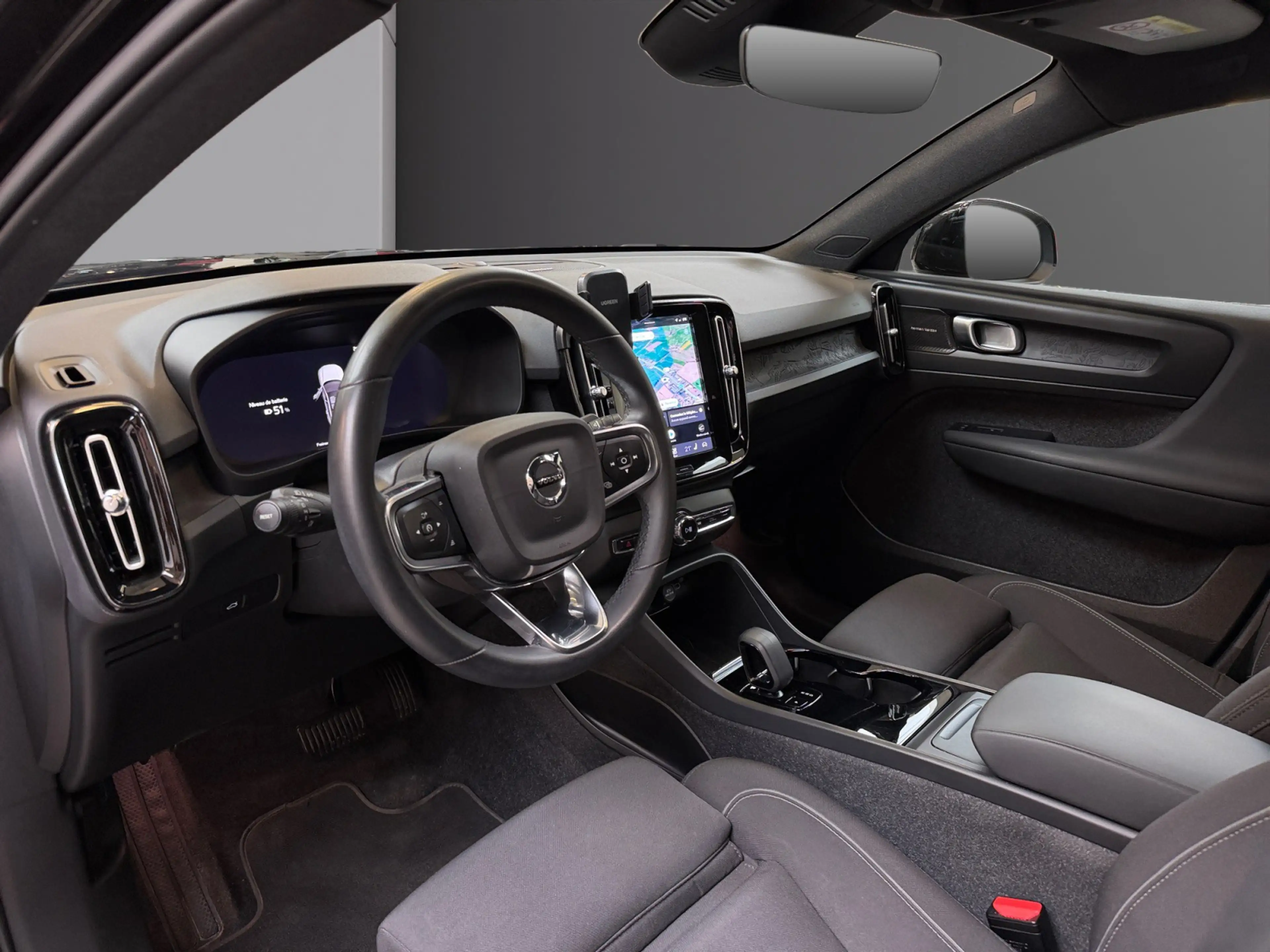 Volvo C40 C40 69 kWh Recharge Ultimate / PANO / SG+VOL CHAUFF / CAM 360 / ACC / SOH 92% — photo 11