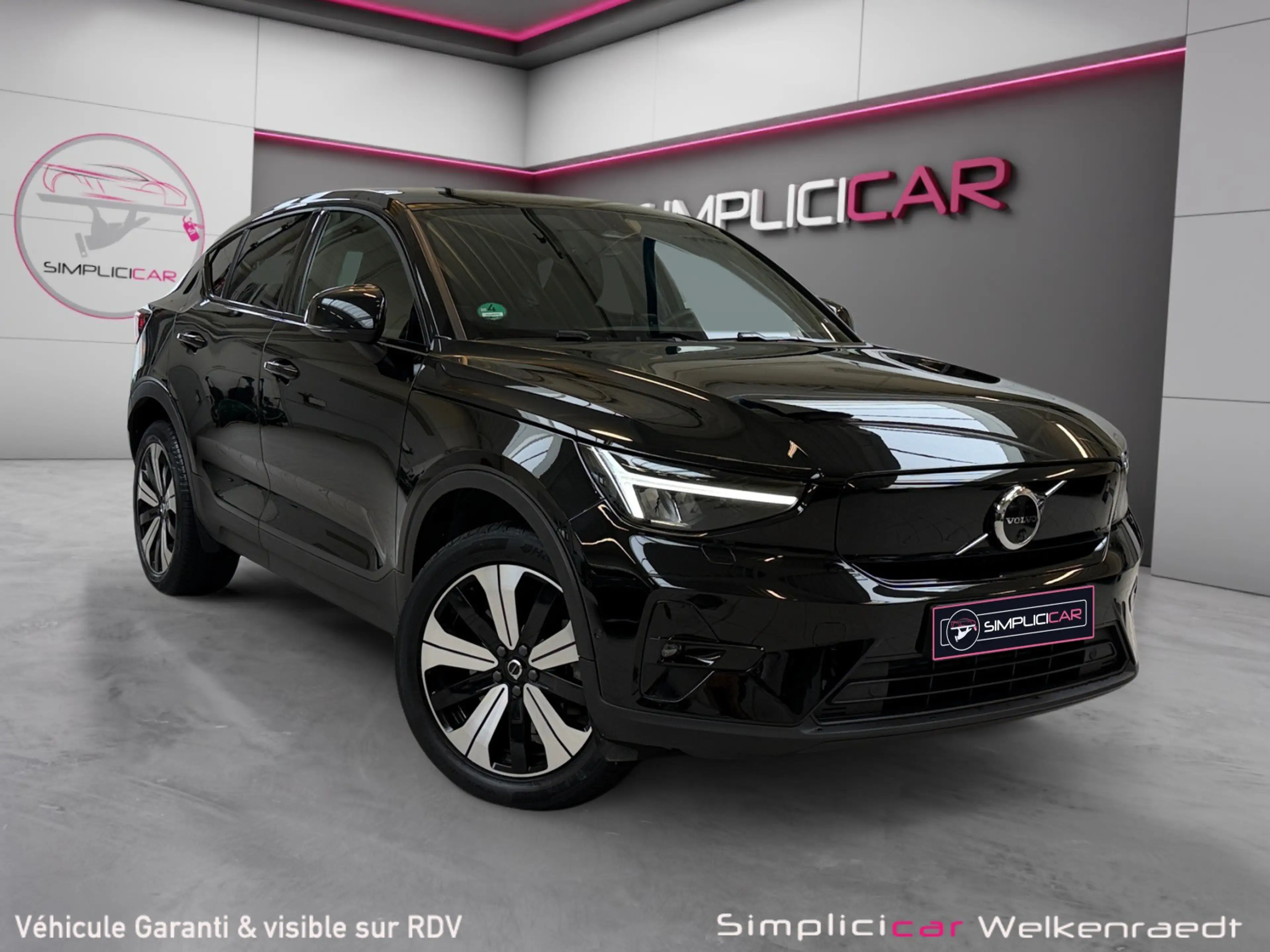 Volvo C40 C40 69 kWh Recharge Ultimate / PANO / SG+VOL CHAUFF / CAM 360 / ACC / SOH 92%