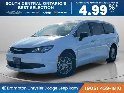 White 2026 Chrysler Grand Caravan SXT FWD Minivan 9-Speed Automatic