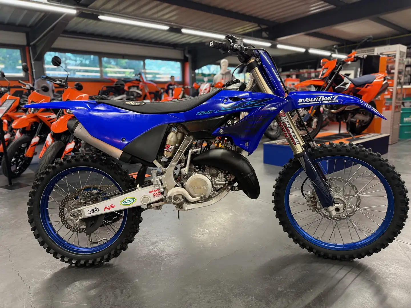 Yamaha YZ 125 Синій - 1