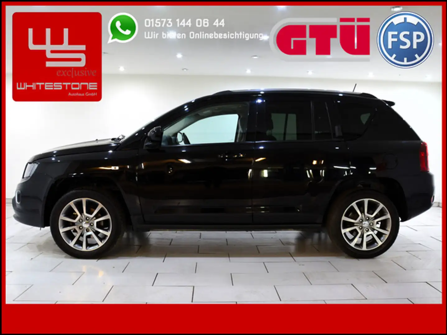 Jeep Compass 2.4 Ltd 4x4 / 66 Tkm / Gr. Garantie incl Schwarz - 1
