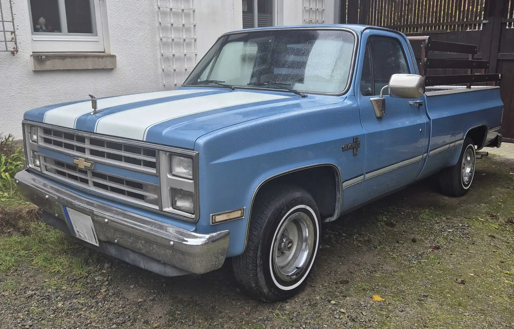 Chevrolet C1500 C10 Silverado Longbed Blau - 1