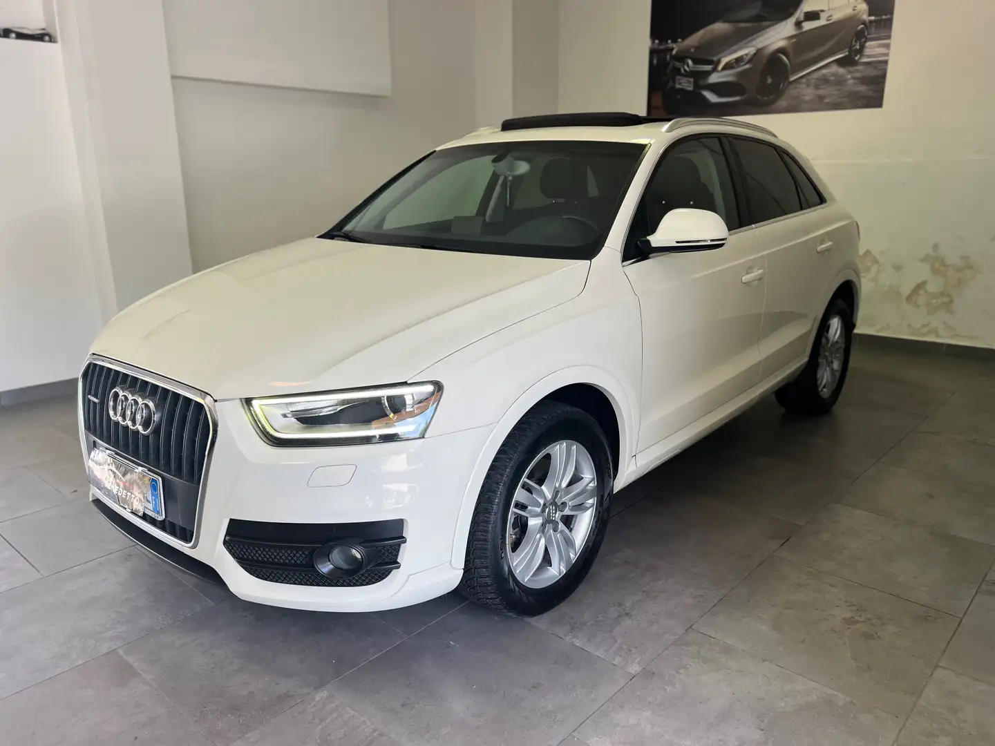 Audi Q3 Q3 2.0 tdi Advanced Plus quattro 177cv s-tronic Bianco - 2