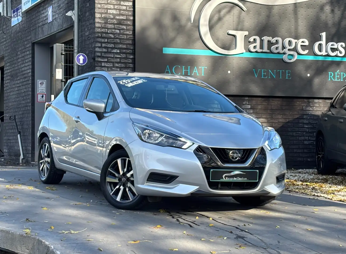 Nissan Micra 0.9 IG-T - ! 1er Prop. ! - Navi - Caméra - Eu6b Gris - 2