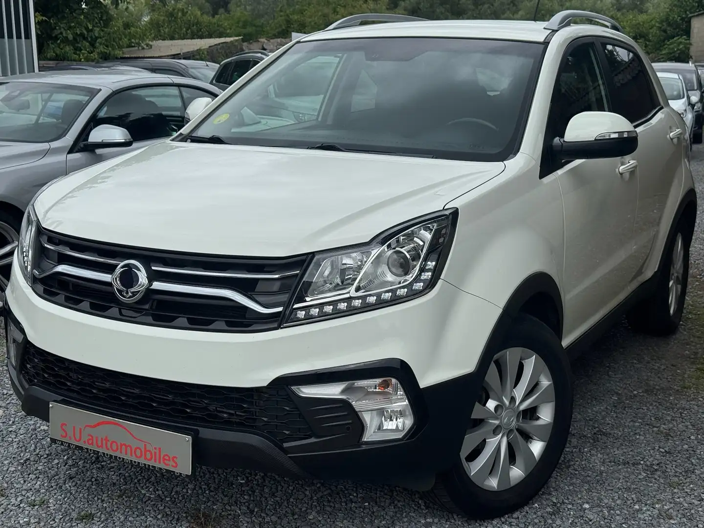 SsangYong Korando 2.2 e-XDi 4WD Limited Auto/Navi/Camera/Gar12Mois Blanc - 1