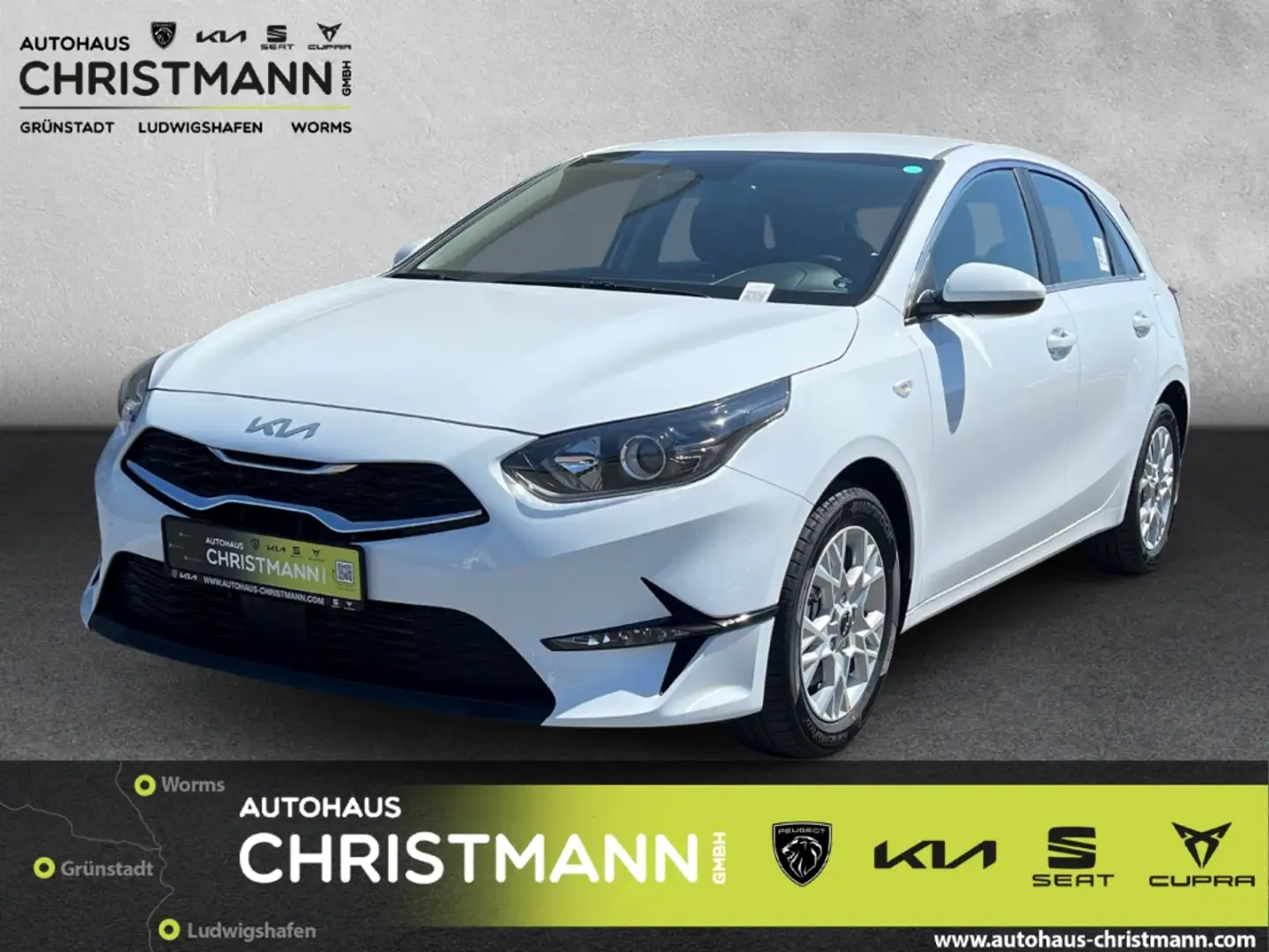 Kia Ceed / cee'd VISION 1.5 T-GDI DCT *KOMFORT-PLUS-PAKET*NAVIGATIO Weiß - 1