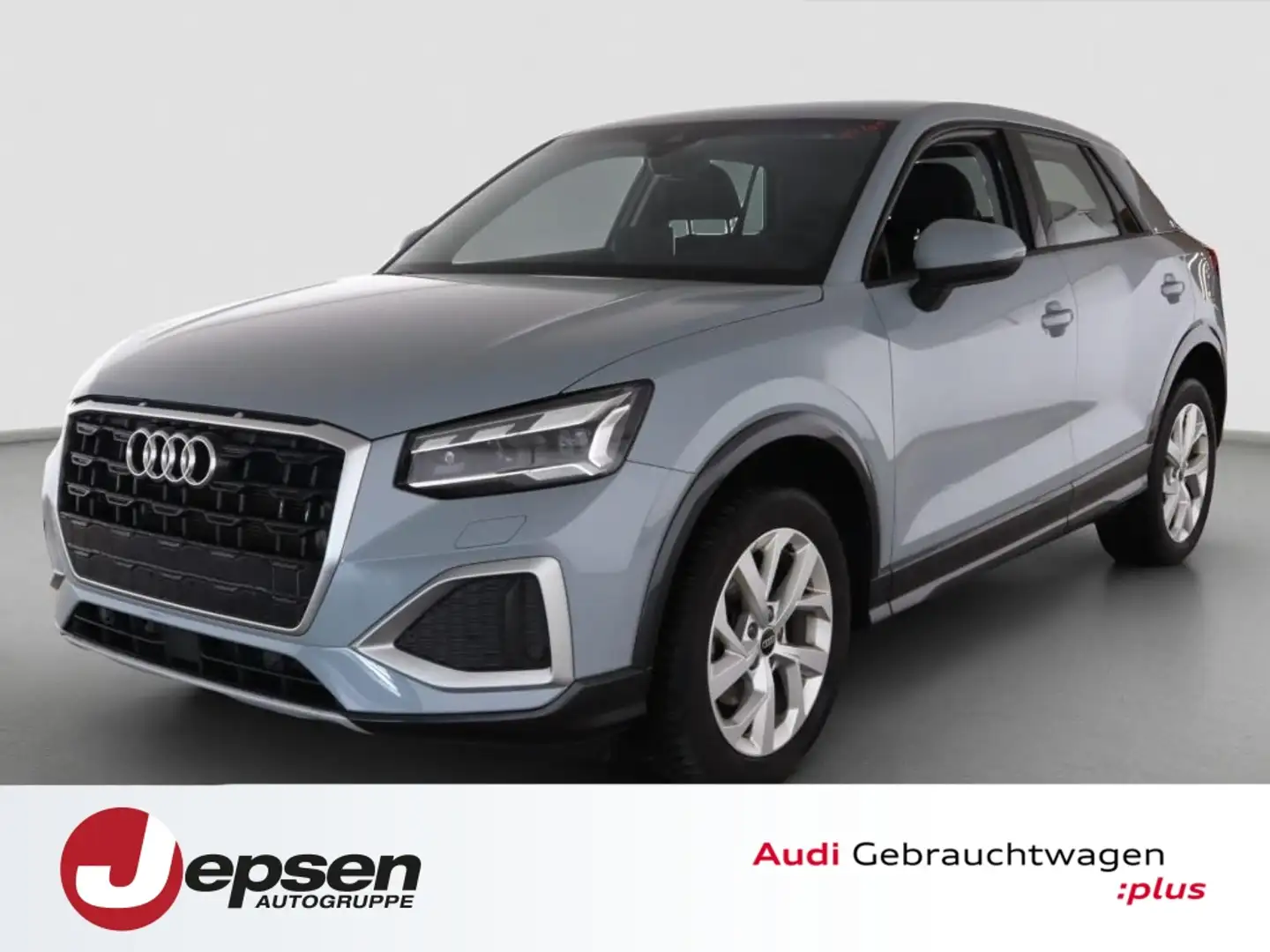 Audi Q2 advanced 35 TFSI S tr. Matrix AHK Keyless ACC Gris - 1