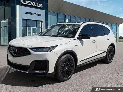 White 2025 Acura MDX SUV / Crossover Automatic