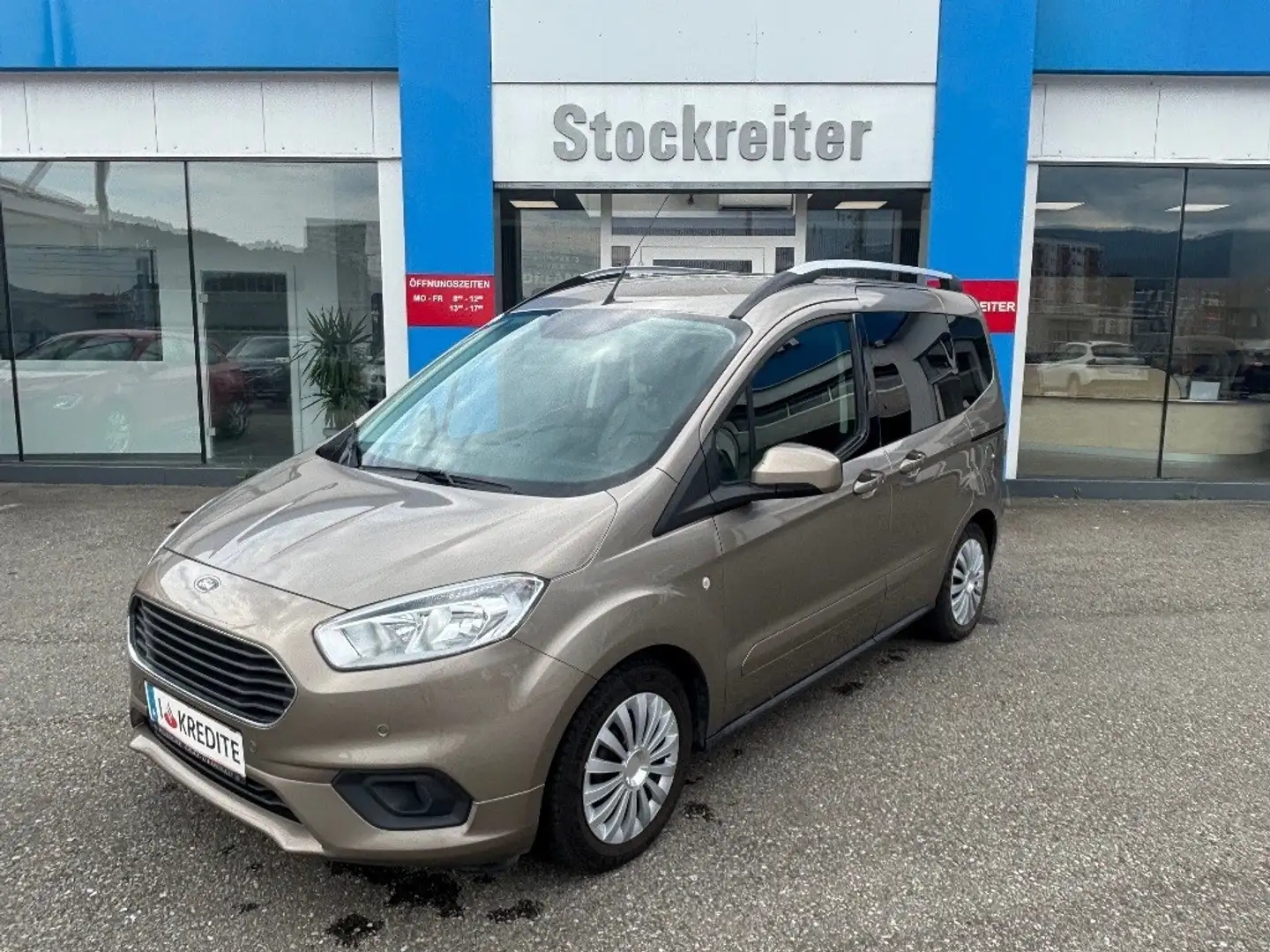 Ford Tourneo Courier 1,0 EcoBoost*PDC*TEMPO*FREISPRECH*SZH Grau - 1