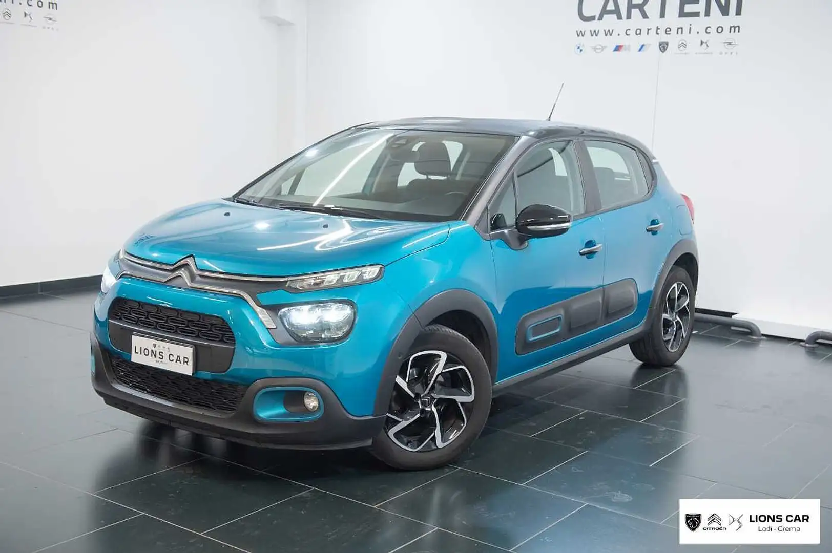 Citroen C3 3ª serie PureTech 110 S&S Shine Blu/Azzurro - 1