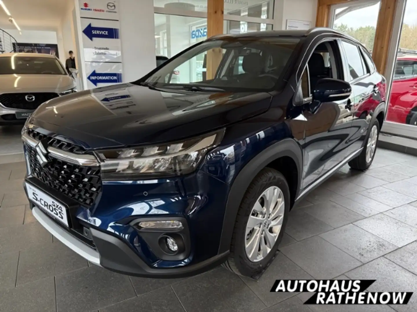 Suzuki SX4 S-Cross Comfort 1.5 Dualjet Hybrid Navi LED ACC Sitzh.Kame Blau - 1