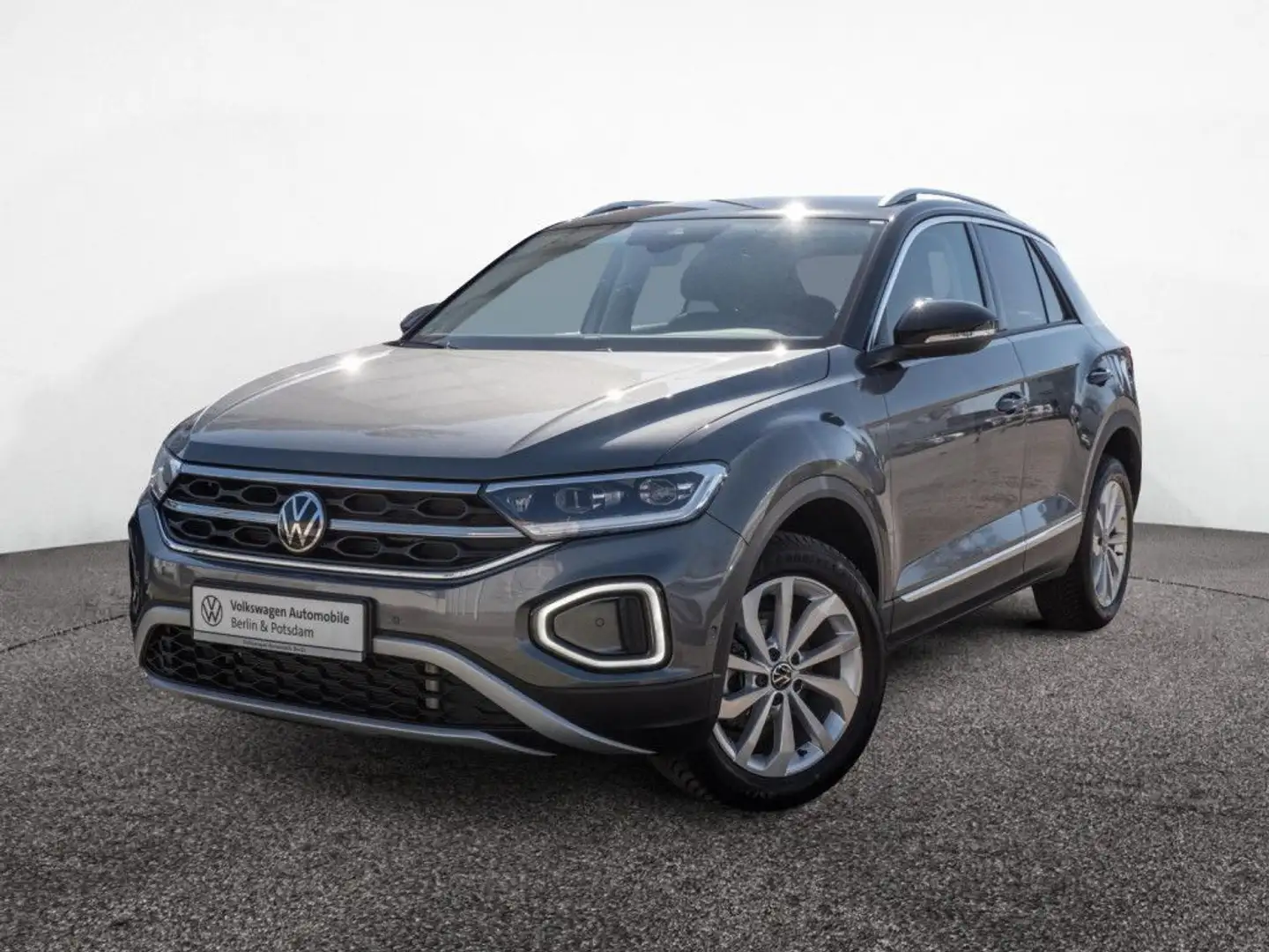 Volkswagen T-Roc 1.5 TSI DSG Style Navi AHK LED PDC SHZ Grau - 2