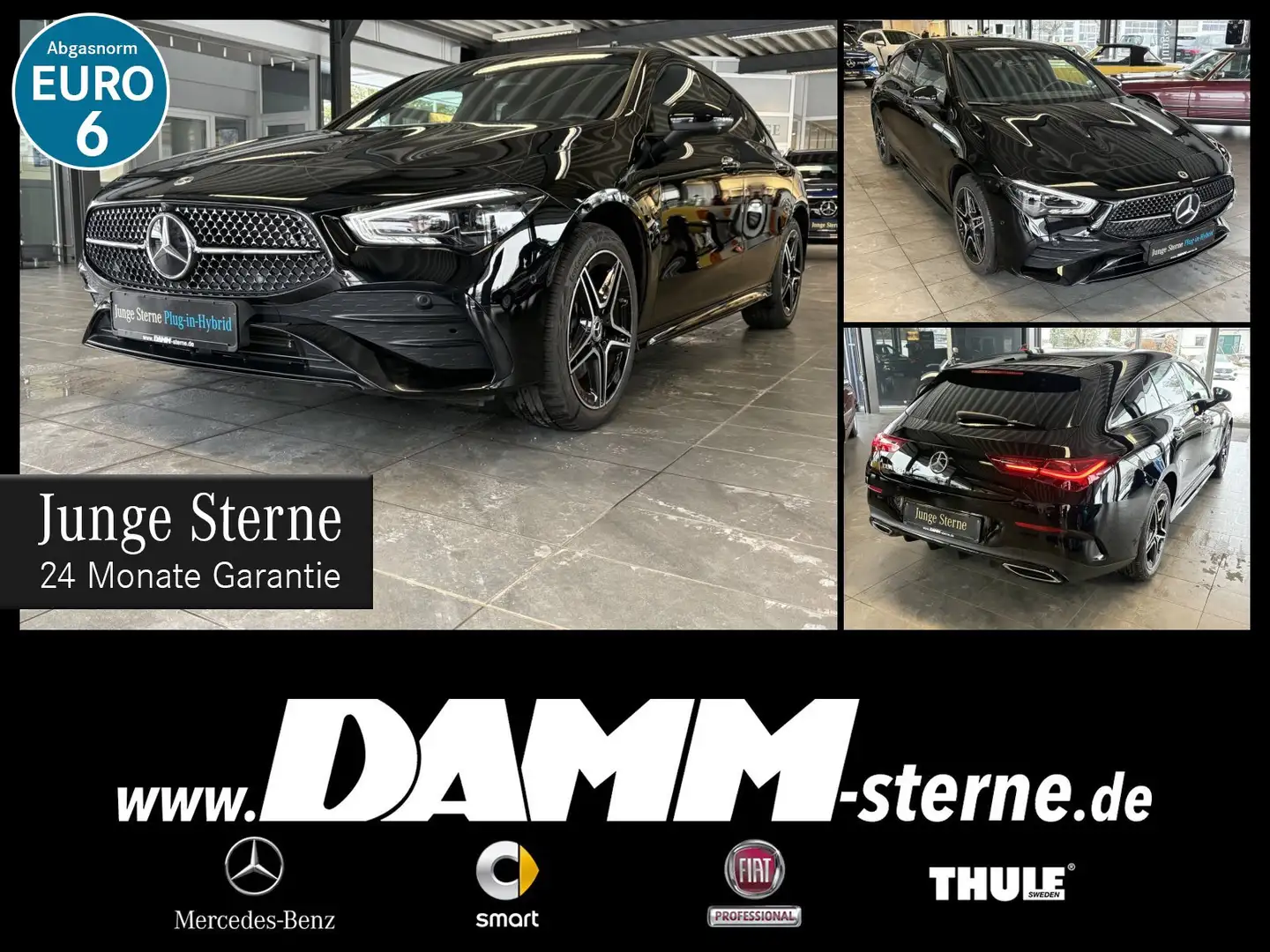 Mercedes-Benz CLA 250 CLA 250 e SB AMG Premium/Night/360°/Multibeam/LH Schwarz - 1