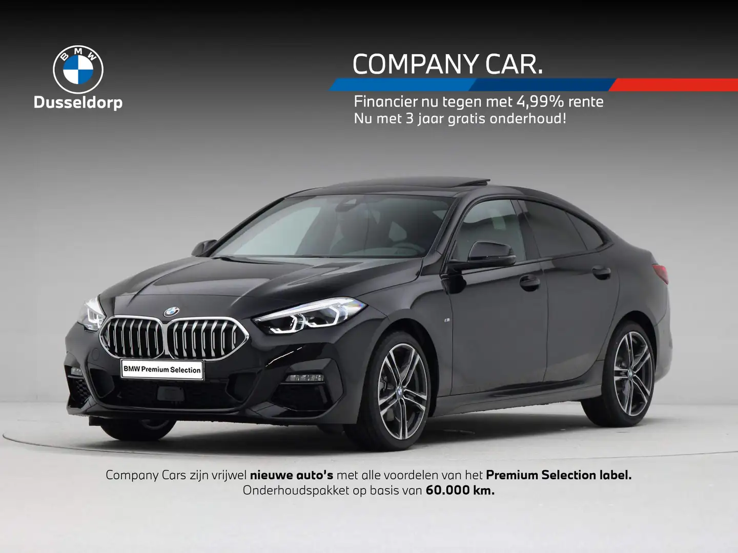BMW 218 2 Serie Gran Coupé 218i M Sport Zwart - 1