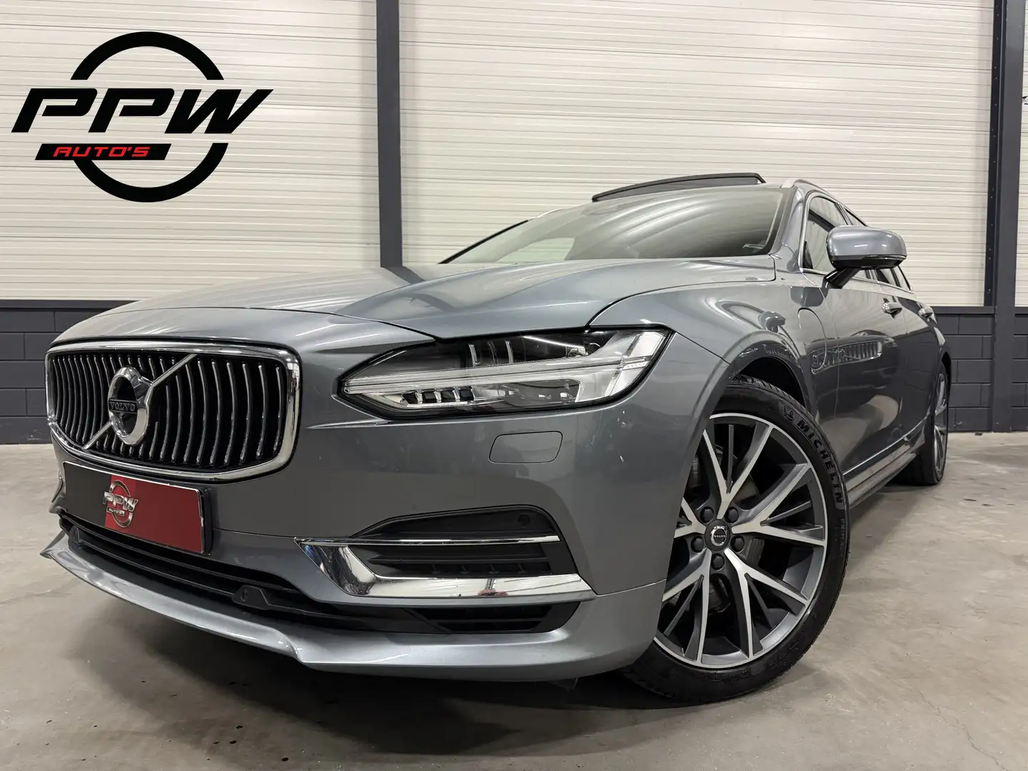 Volvo V90 T8 AWD Inscription OSMIUM-GREY/PANO/HEAD-UP/360CAM Grigio - 1