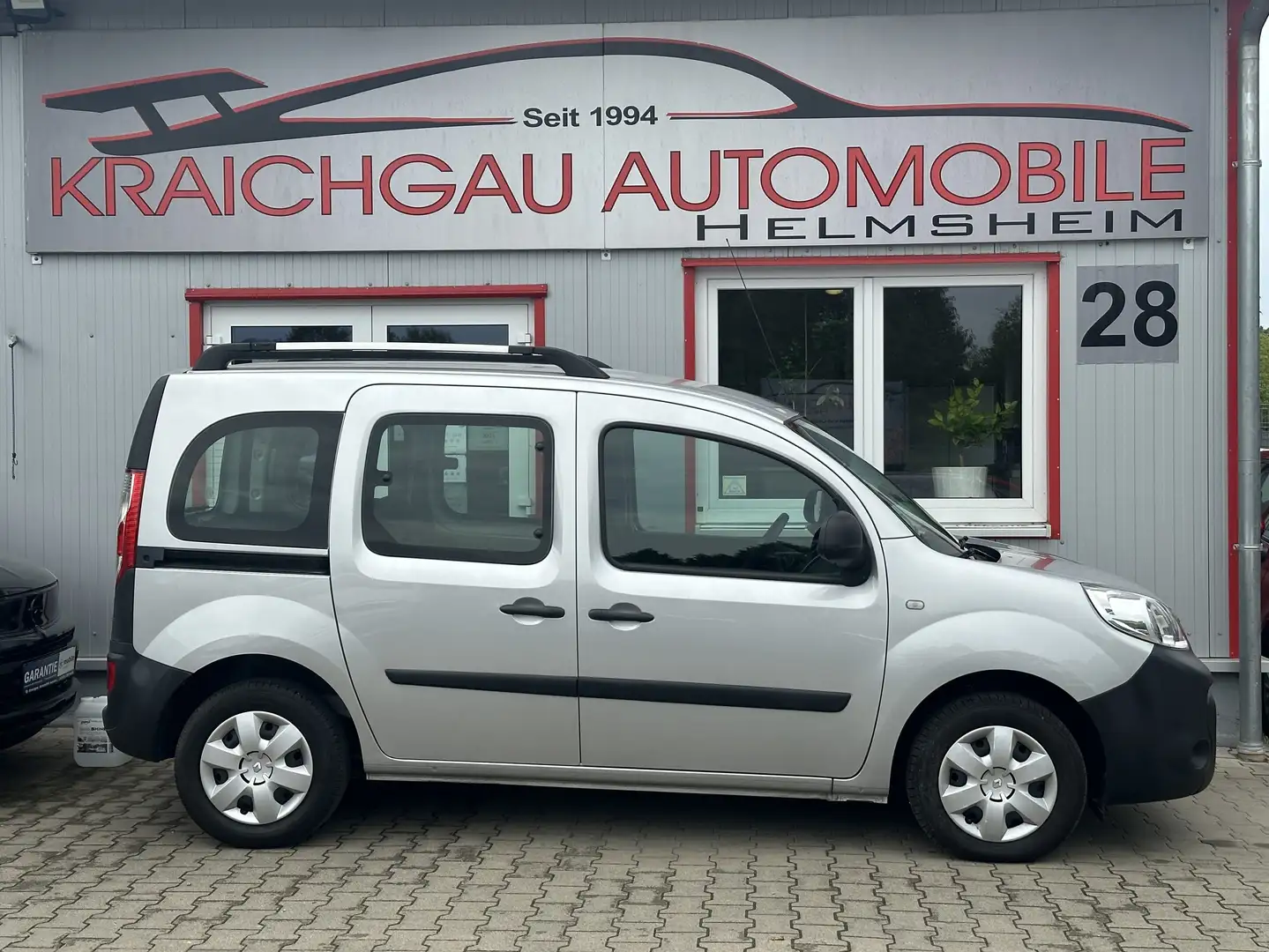 Renault Kangoo 1.5 dCi*KLIMA*EURO6*ISO-Fix*1.Hand*TÜV Neu Grau - 2