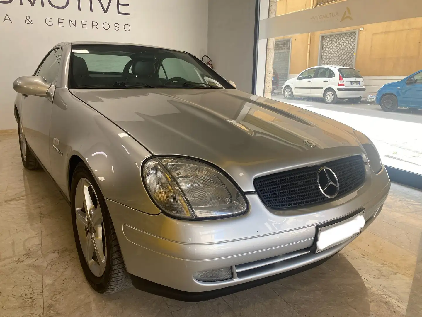 Mercedes-Benz SLK 200 k Argent - 2