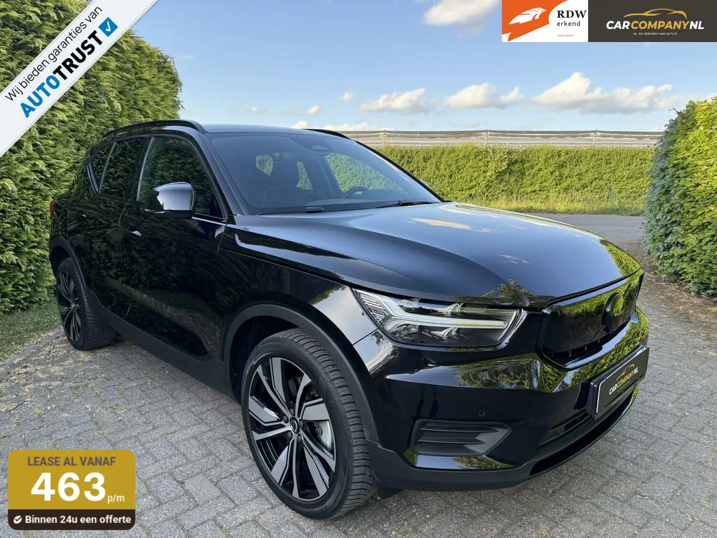 Volvo XC40 RDESIGN|BlACK EDIT.|70kWh| 231PK| Recharge Core Nero - 1