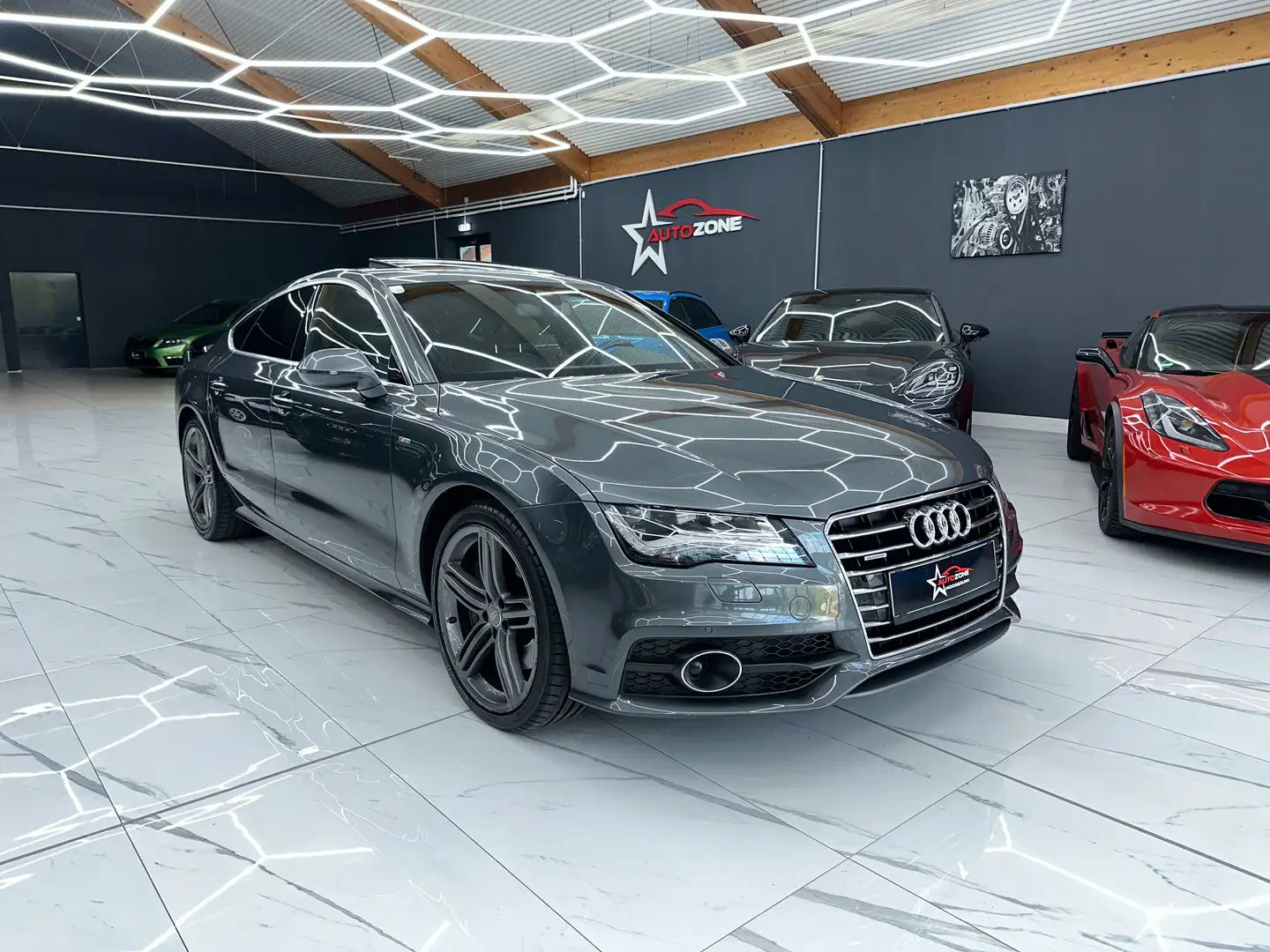 Audi A7 3.0TDI quattro S-Line Softclose Matrixscheinwerfer Сірий - 1