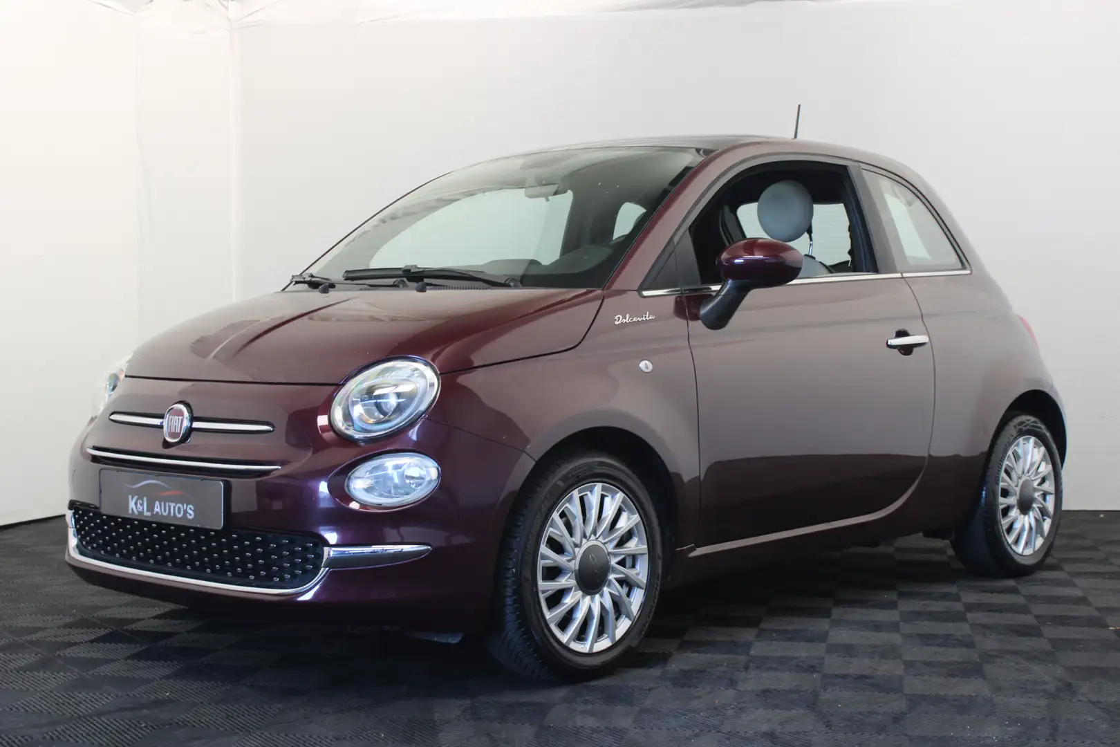 Fiat 500 1.0 Hybrid Dolcevita |Pano|Cruise| Fioletowy - 1