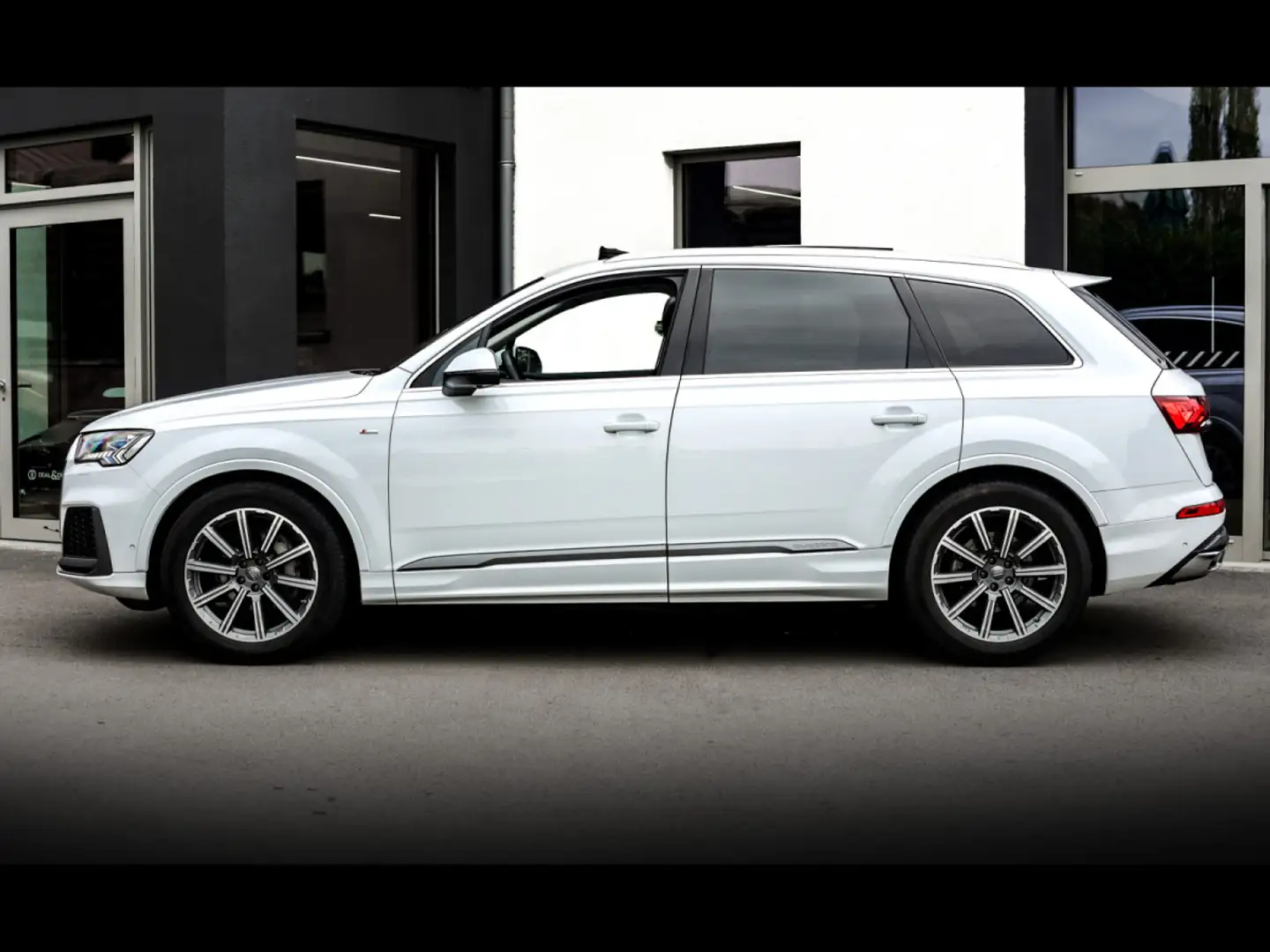 Audi Q7 3.0 50 TDI QUATTRO TIPTRONIC S-LINE°PREMIUM°LASER Blanc - 2