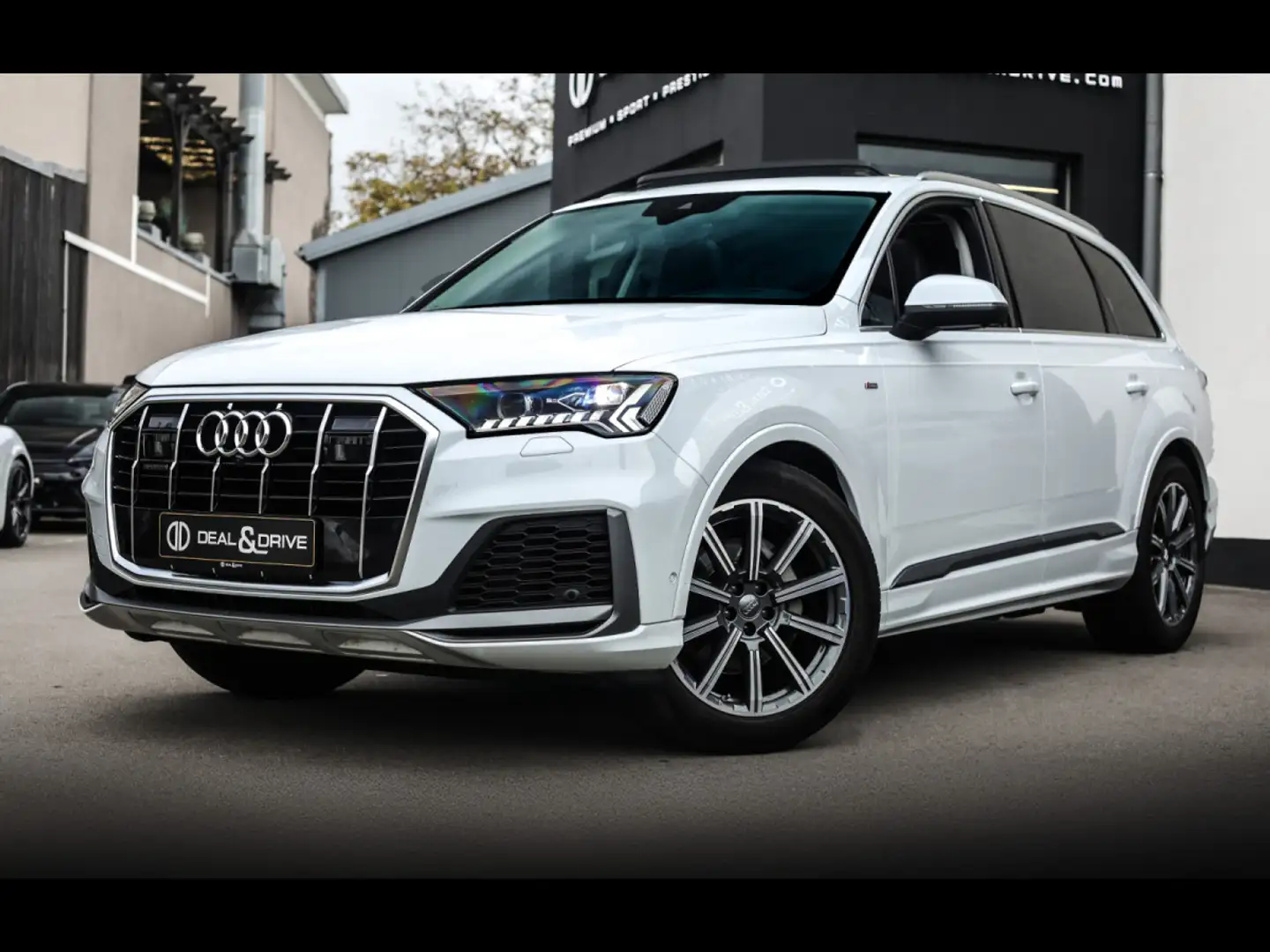 Audi Q7 3.0 50 TDI QUATTRO TIPTRONIC S-LINE°PREMIUM°LASER Blanc - 1