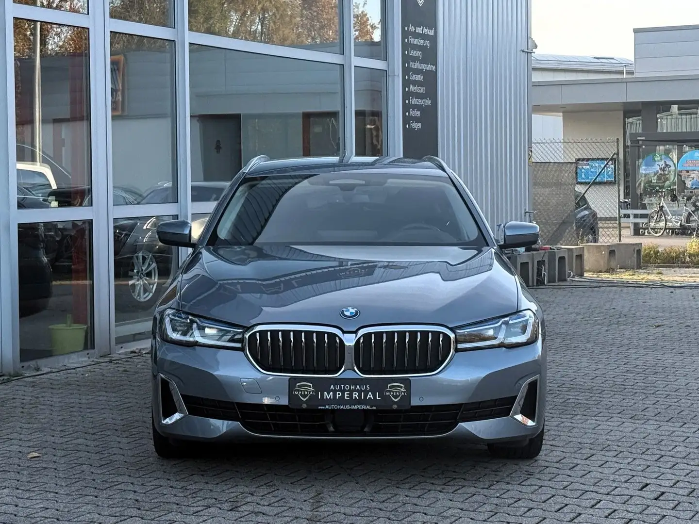 BMW 520 dxDr Luxury LEDER+HUD+ACC+LASER+KAM+4xKLIMA Bleu - 2