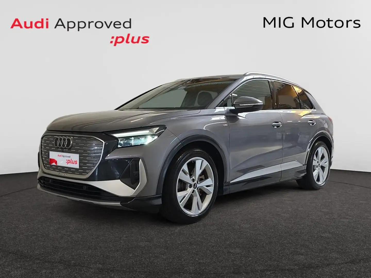 Audi Q4 e-tron S line 40 e-tron Zilver - 1